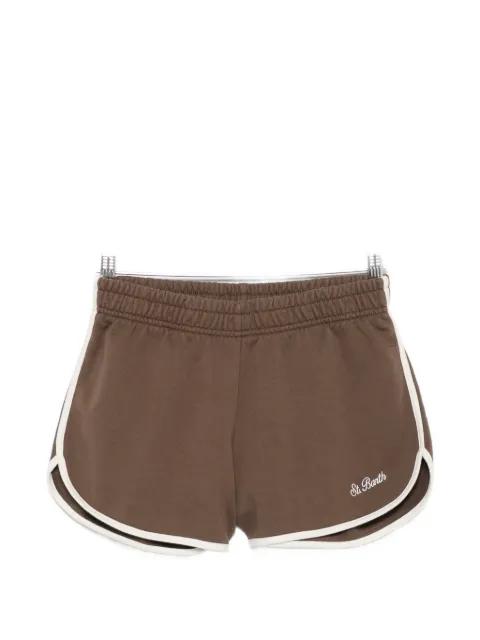 Francine Light logo-embroidered shorts by MC2 SAINT BARTH
