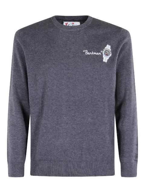 Heron crew-neck sweater by MC2 SAINT BARTH