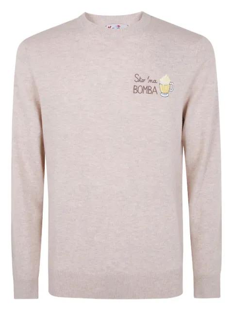 Heron embroidered sweater by MC2 SAINT BARTH