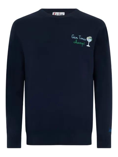Heron embroidered sweater by MC2 SAINT BARTH