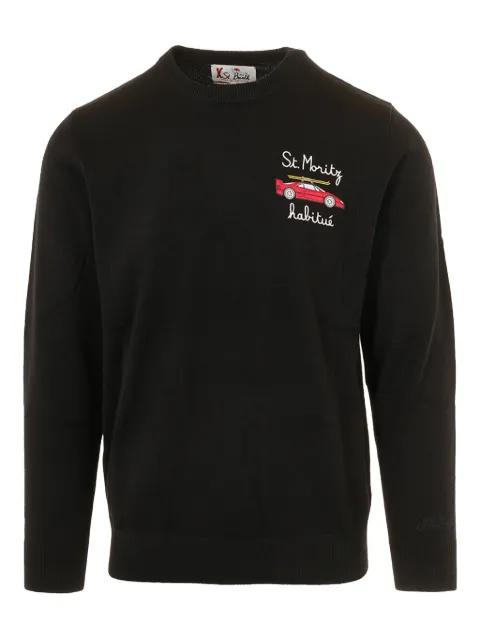 Heron embroidered sweater by MC2 SAINT BARTH