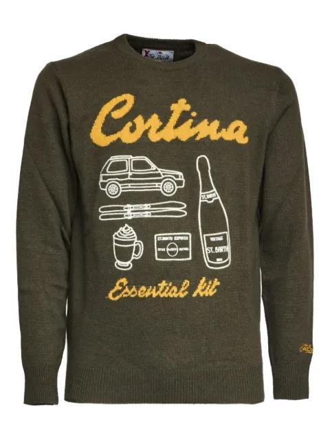 Heron long-sleeve crew-neck sweater by MC2 SAINT BARTH Heron long-sleeve crew-neck sweater by MC2 SAINT BARTH