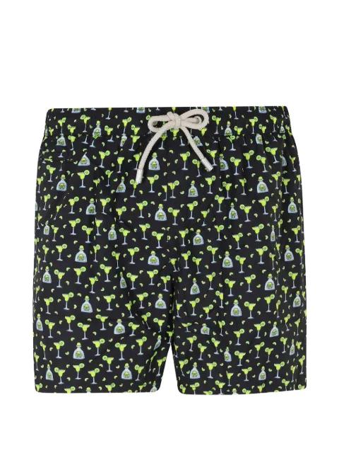 Lighting Micro Fantasy margarita-print swim shorts by MC2 SAINT BARTH