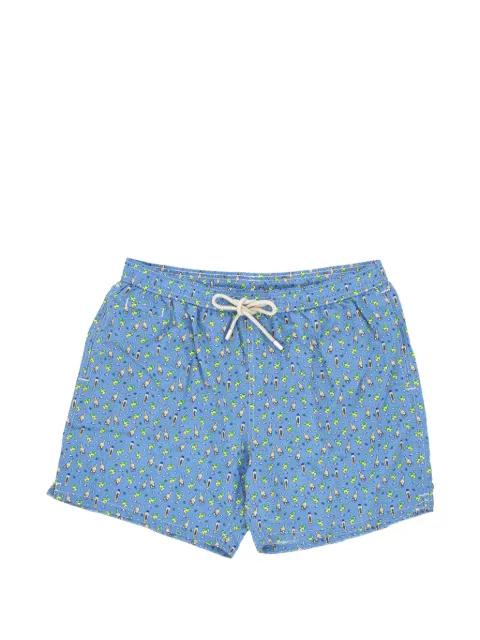 Lighting Micro Fantasy swim shorts by MC2 SAINT BARTH