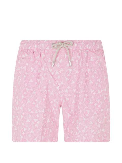 Lighting Micro starfish-print swim shorts by MC2 SAINT BARTH