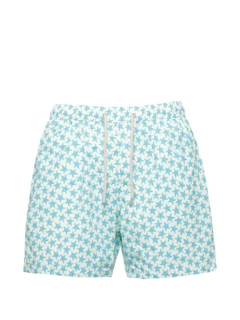 Lighting Micro starfish-print swim shorts by MC2 SAINT BARTH