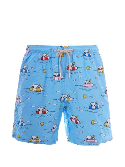 Lighting Snoopy Chill Yacht Costume swim shorts by MC2 SAINT BARTH