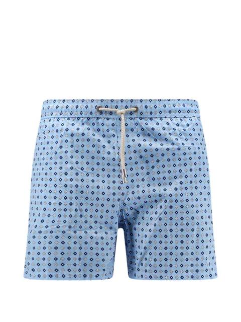 Lighting drawstring swim shorts by MC2 SAINT BARTH