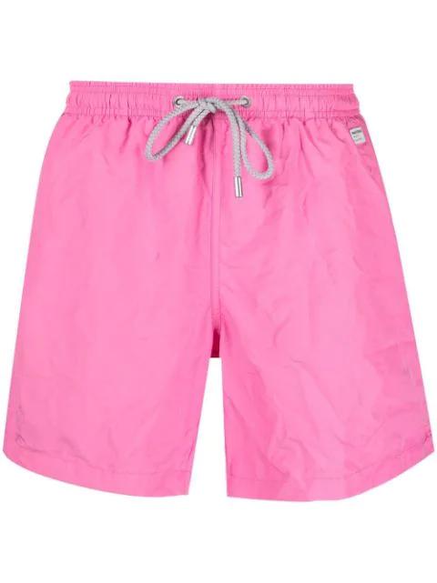Lighting drawstring-waist swim shorts by MC2 SAINT BARTH