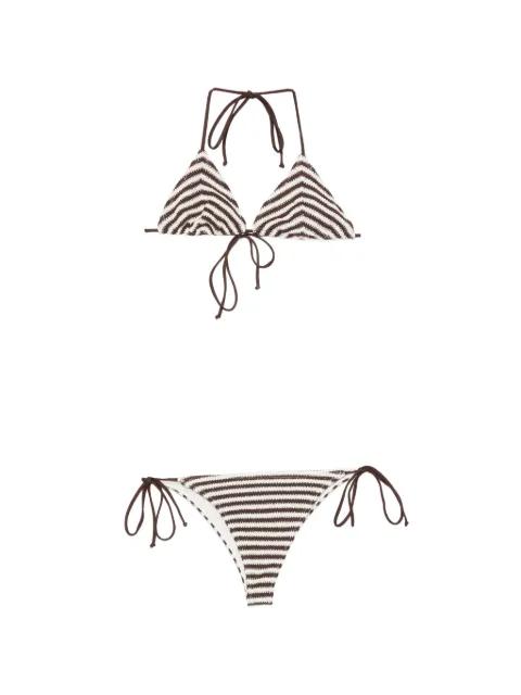 Maleah striped bikini by MC2 SAINT BARTH