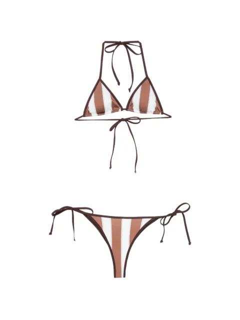 Maleah striped bikini by MC2 SAINT BARTH