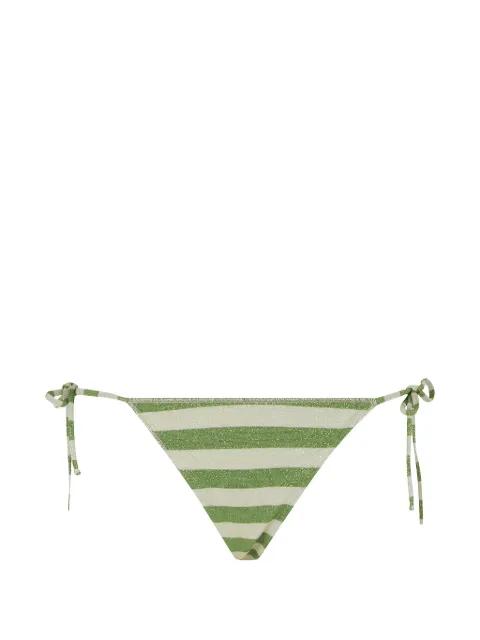 Marielle striped bikini bottoms by MC2 SAINT BARTH