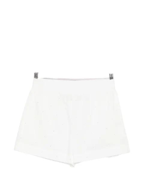 Meave crystal-embellishment shorts by MC2 SAINT BARTH