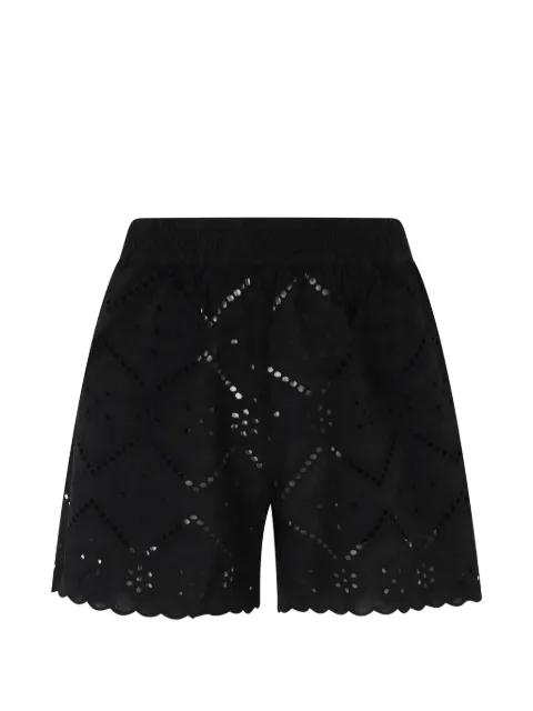 Meave floral-embroidered shorts by MC2 SAINT BARTH