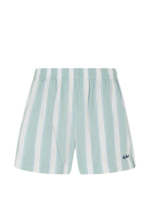 Meave stripe-print shorts by MC2 SAINT BARTH