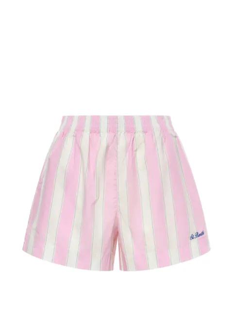 Meave striped shorts by MC2 SAINT BARTH