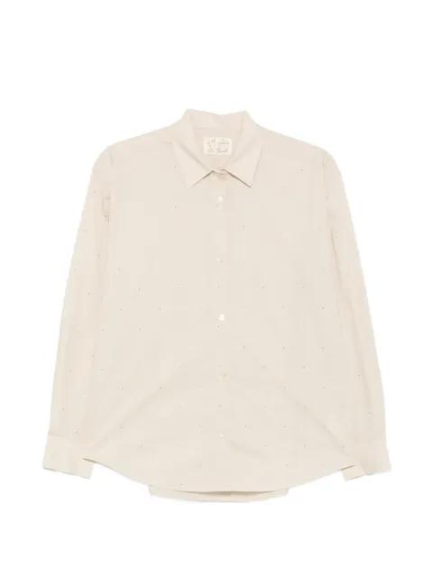 Meredith strass-embellishment shirt by MC2 SAINT BARTH