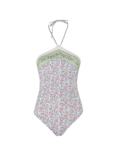 Meryem halterneck swimsuit by MC2 SAINT BARTH