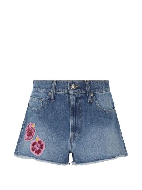 Musa hibiscus-patch shorts by MC2 SAINT BARTH
