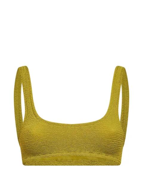 Naima crinkle-effect bikini top by MC2 SAINT BARTH