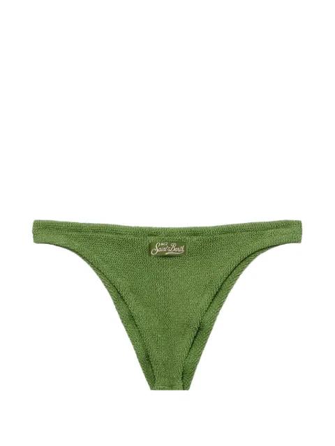 Naomi crinkle-effect bikini bottoms by MC2 SAINT BARTH