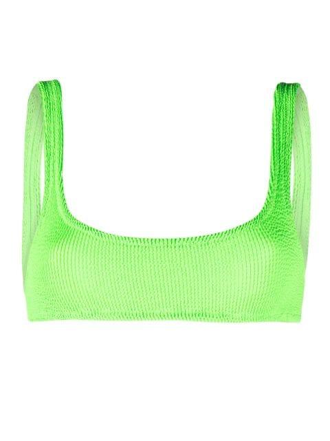 Naomi crinkled bikini top by MC2 SAINT BARTH