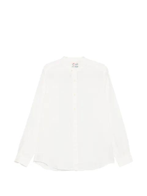 Naxos mandarin-collar long-sleeved shirt by MC2 SAINT BARTH