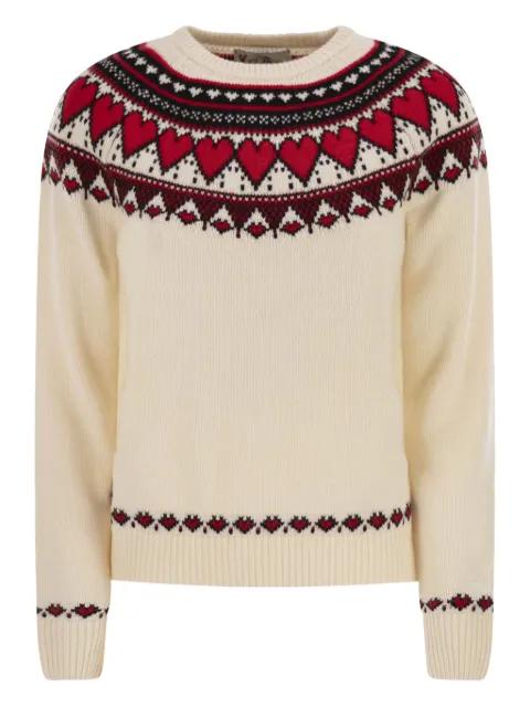 New Queen patterned-jacquard jumper by MC2 SAINT BARTH