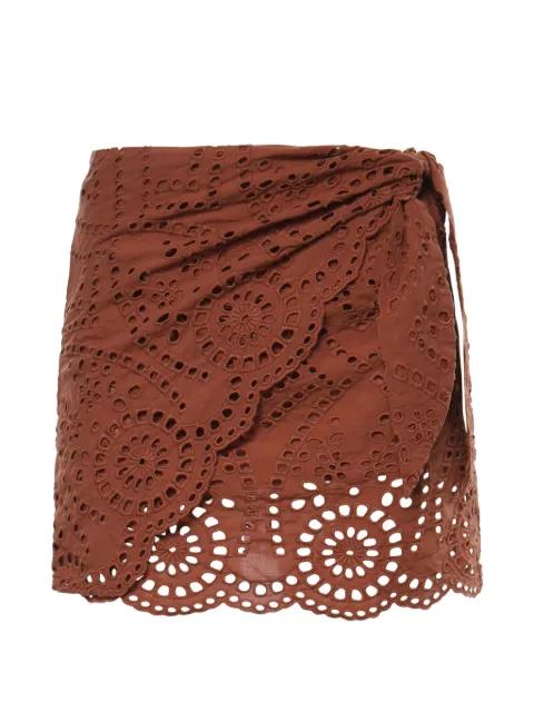 Nyra mini skirt by MC2 SAINT BARTH