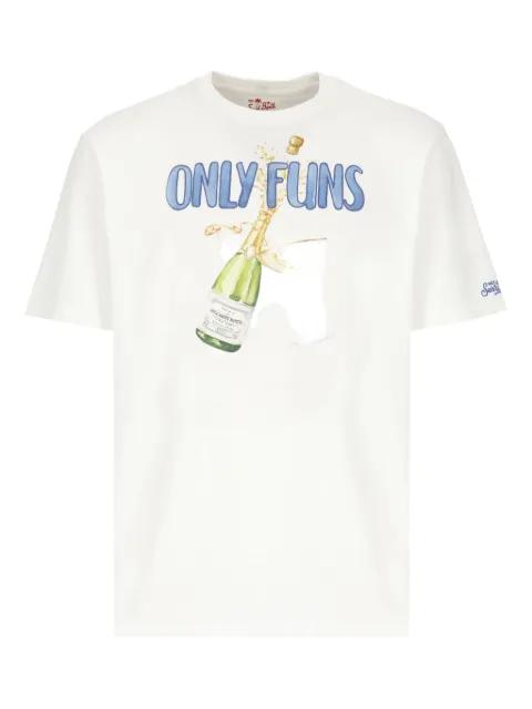 Only Funs print crew-neck T-shirt by MC2 SAINT BARTH
