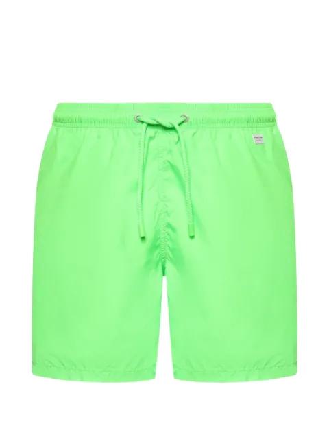 Pantone logo-patch swim shorts by MC2 SAINT BARTH