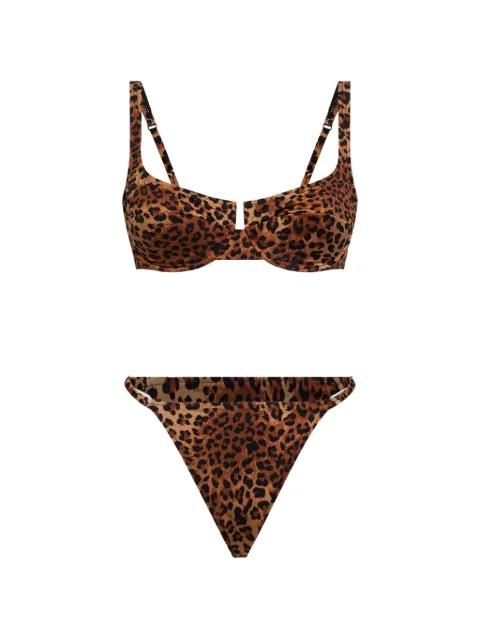 Perlamir leopard-print bikini by MC2 SAINT BARTH