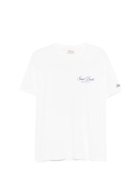 Portland logo-print graphic-print T-shirt by MC2 SAINT BARTH