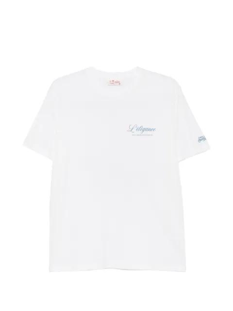 Portland logo-print round-neck T-shirt by MC2 SAINT BARTH