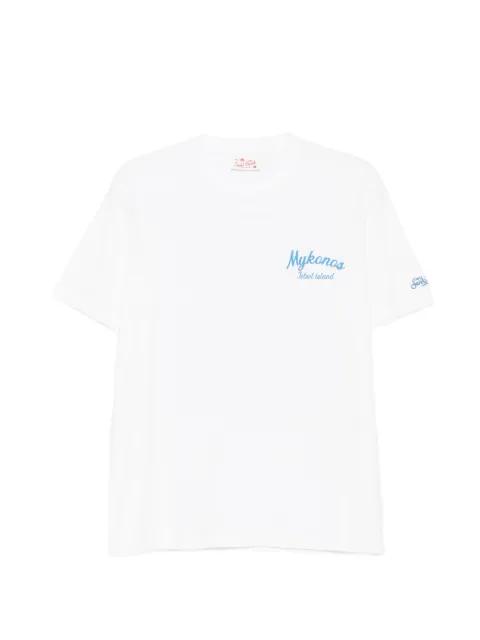 Portland logo-print short-sleeve T-shirt by MC2 SAINT BARTH