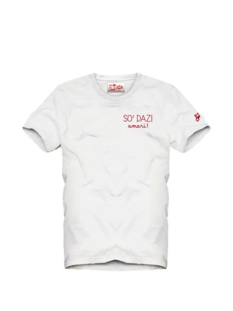 Portofino EMB chest-print T-shirt by MC2 SAINT BARTH