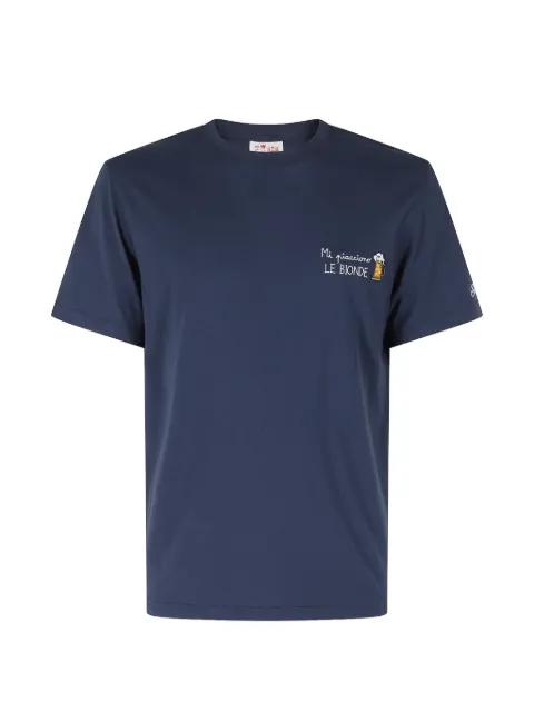Portofino embroidered T-shirt by MC2 SAINT BARTH
