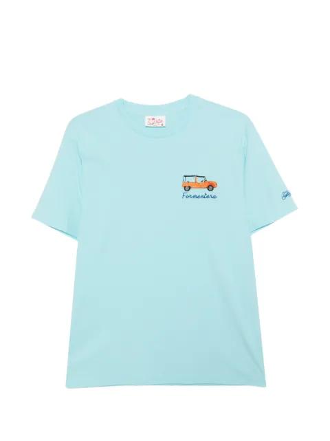 Portofino embroidered T-shirt by MC2 SAINT BARTH