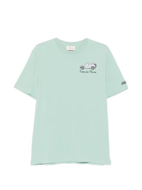 Portofino embroidered-detail T-shirt by MC2 SAINT BARTH