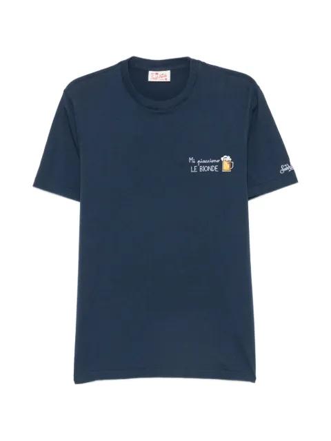 Portofino embroidered-graphic T-shirt by MC2 SAINT BARTH