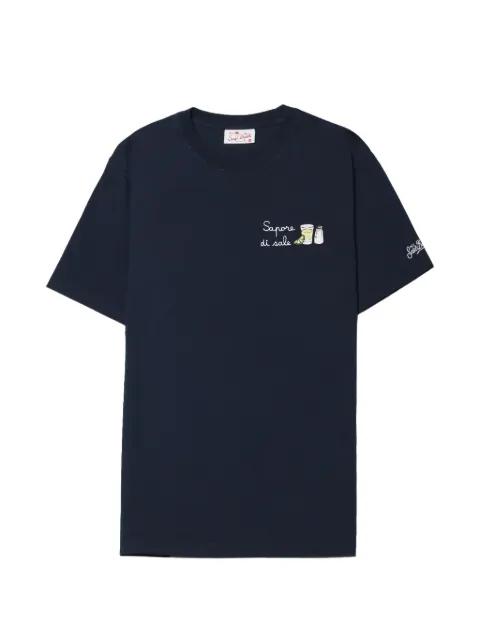 Portofino embroidered-logo T-shirt by MC2 SAINT BARTH