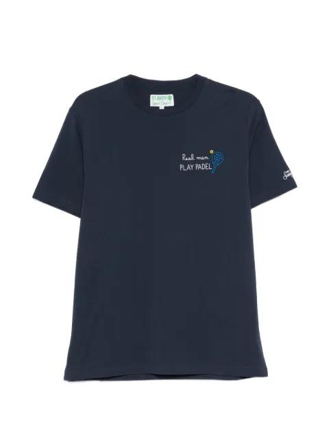 Portofino embroidered-motif T-shirt by MC2 SAINT BARTH