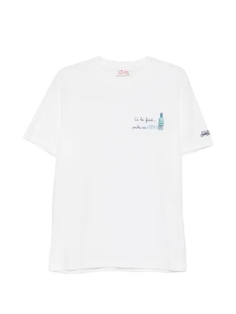 Portofino logo-embroidered T-shirt by MC2 SAINT BARTH