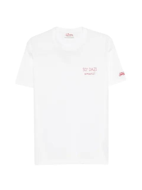 Portofino logo-embroidered T-shirt by MC2 SAINT BARTH