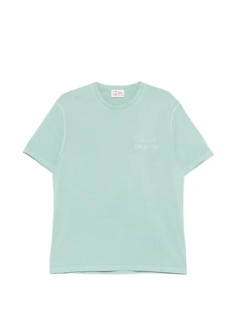 Portofino logo-patch T-shirt by MC2 SAINT BARTH