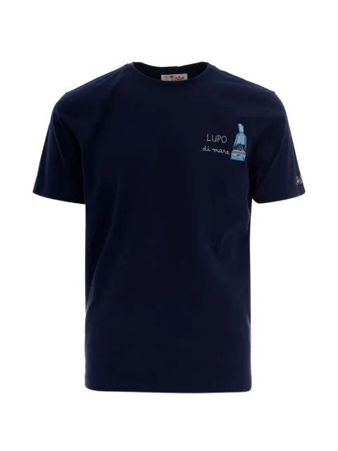 Portofino slogan-embroidered T-shirt by MC2 SAINT BARTH