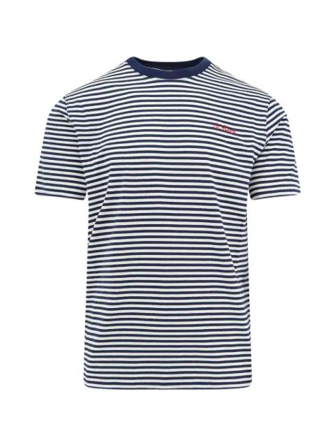 Portofino striped embroidered-logo t-shirt by MC2 SAINT BARTH