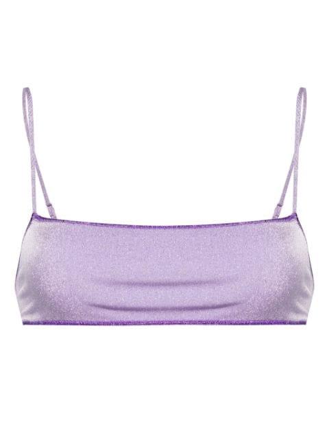 Sadie lurex bikini top by MC2 SAINT BARTH