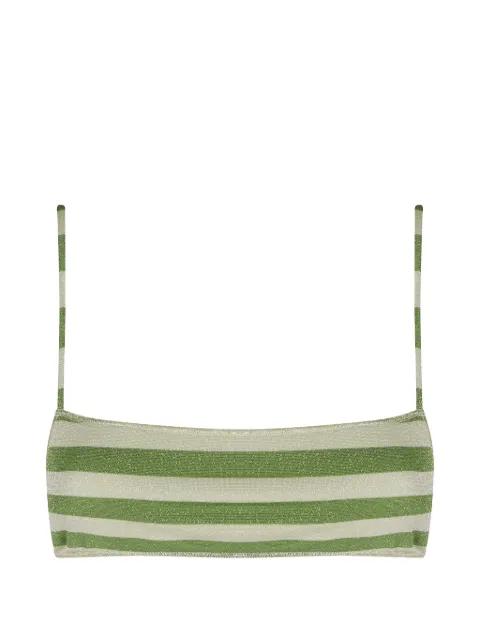 Sadie striped bikini top by MC2 SAINT BARTH