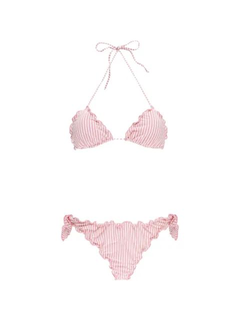Sarius striped bikini by MC2 SAINT BARTH
